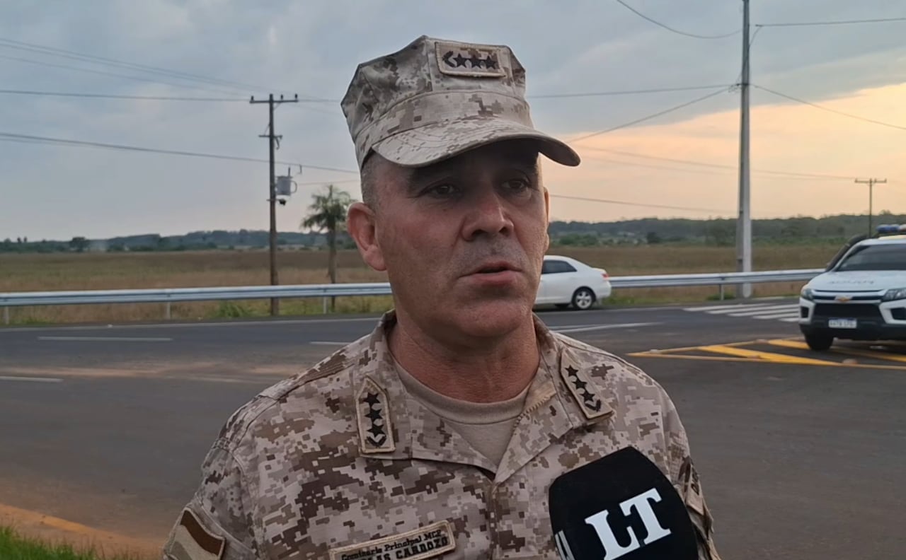 Crio. Nicolás Cardozo, director de Policía de San Pedro.
