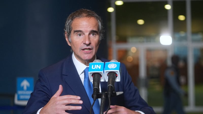 Rafael Grossi , director de la agencia nuclear de la OIEA.