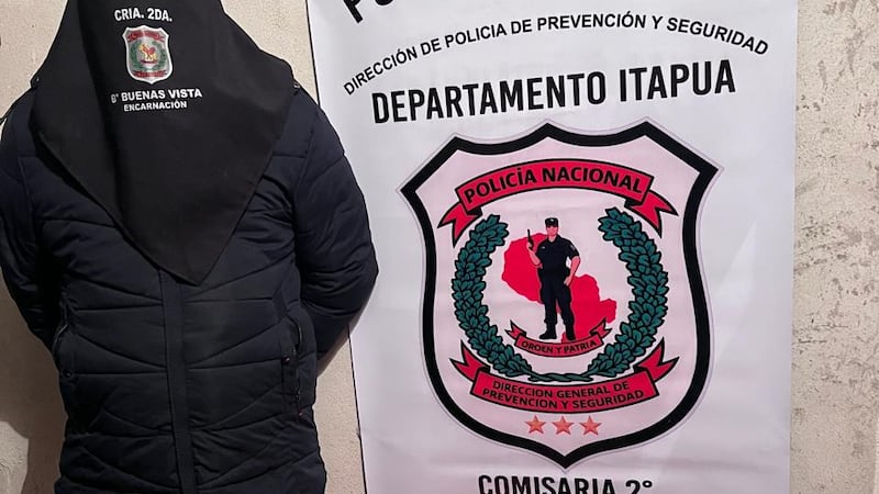 Juan de Dios Servián Peralta, de 45 años, presunto "mula" detenido por la policía con un kilo de cocaína pura lista para ser cruzada a la Argentina.