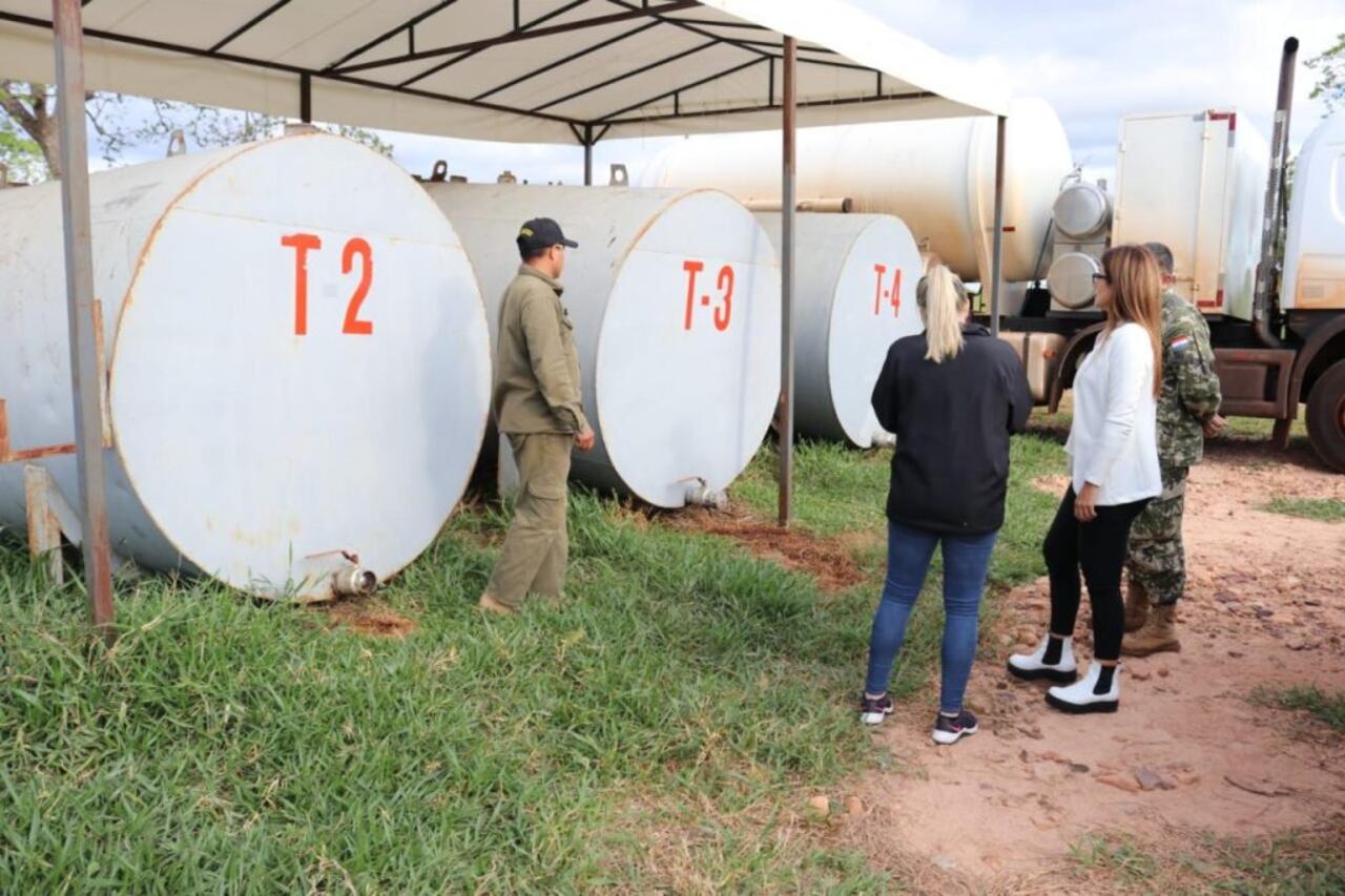 En el interior del tanque 3 aún se contendría un remanente de explosivos bombleables.