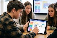 Herramientas visuales permiten a estudiantes secundarios crear APPs sin saber programar