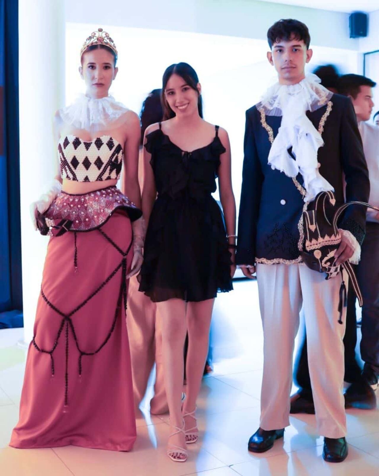 Natalia Vera, Verónica Casco y Jorge Sosa.