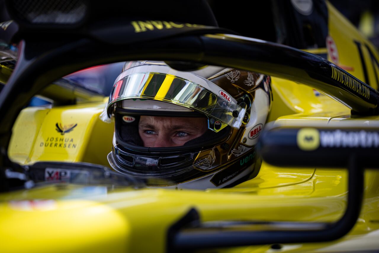Joshua partirá desde la cuarta posición hoy en la sprint y décimo tercero mañana en la carrera principal.