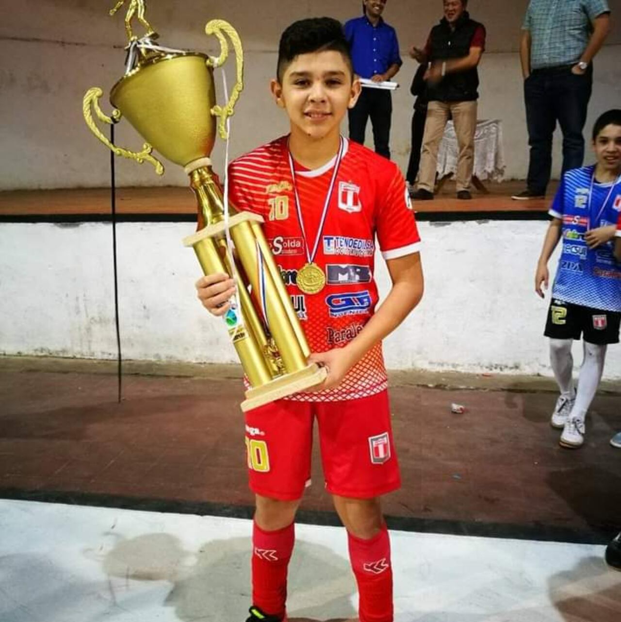 Julio Enciso en FUTSAL. Foto: Esteban Sánchez - Tebicuary.
