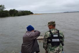Inician evacuación en Cerrito ante el avance del agua