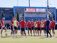 La Albirroja entrena con todo pensando en Turquía
