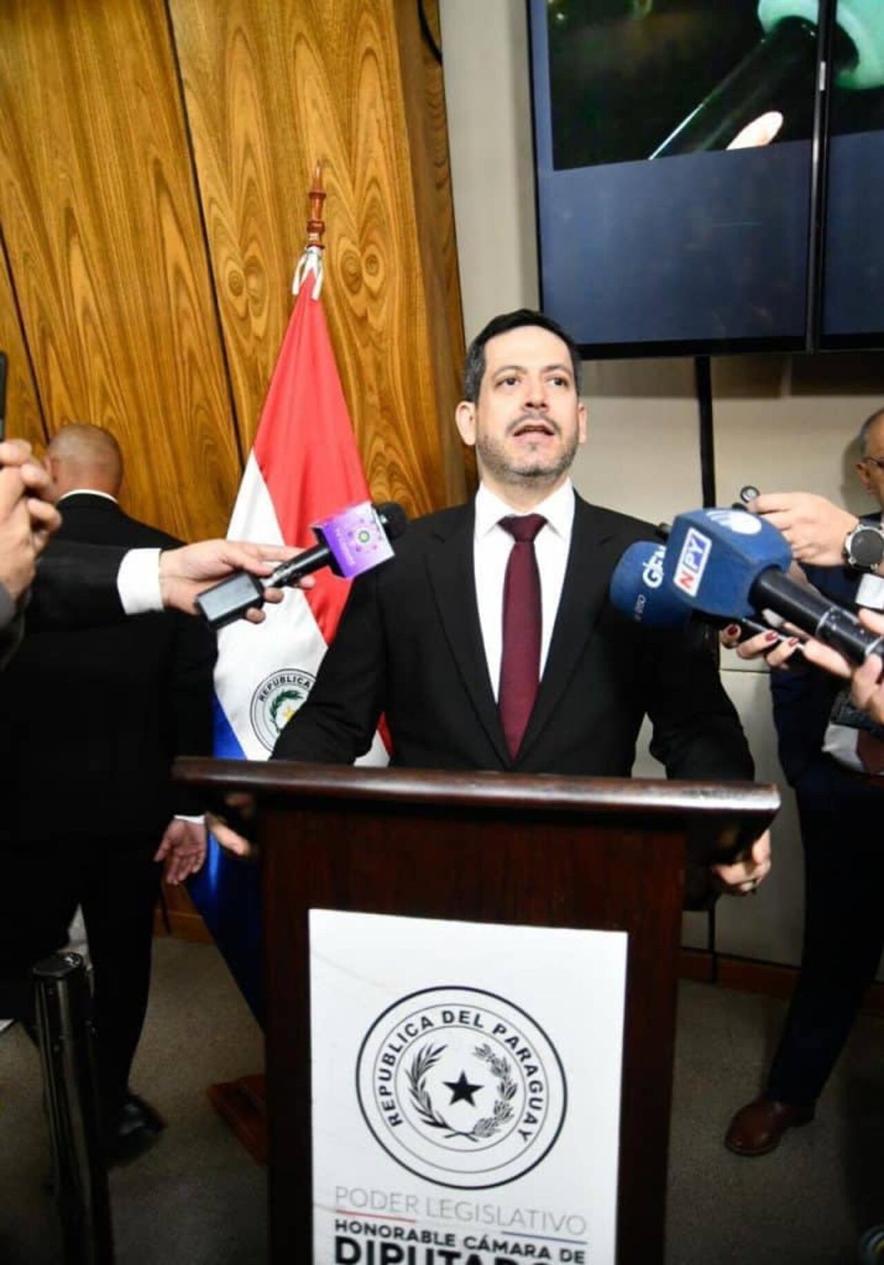 Raúl Latorre, en conferencia de prensa previa a la sesión del día.