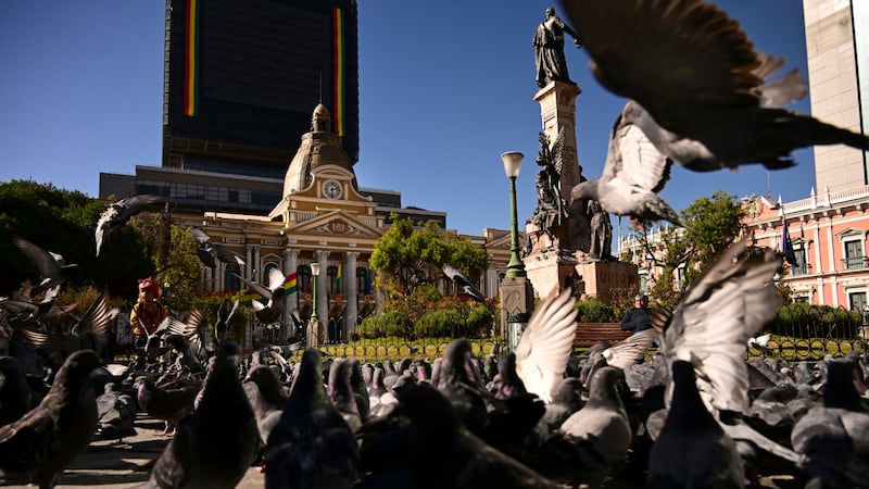Sede del Congreso de Bolivia, en La Paz.