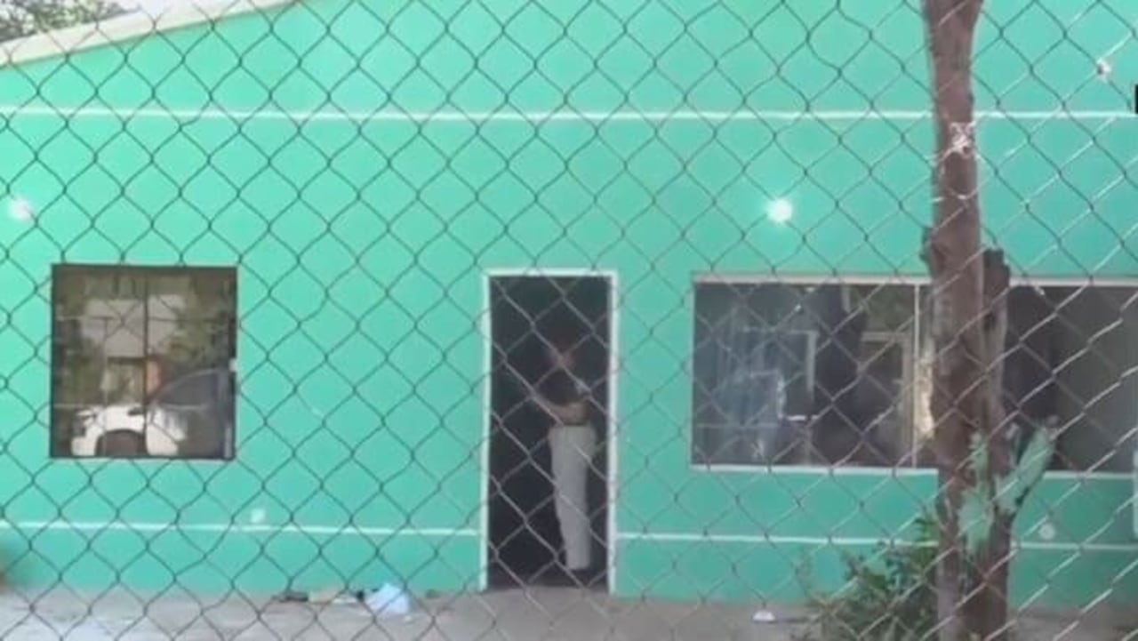 Vivienda donde se produjo el supuesto feminicidio.