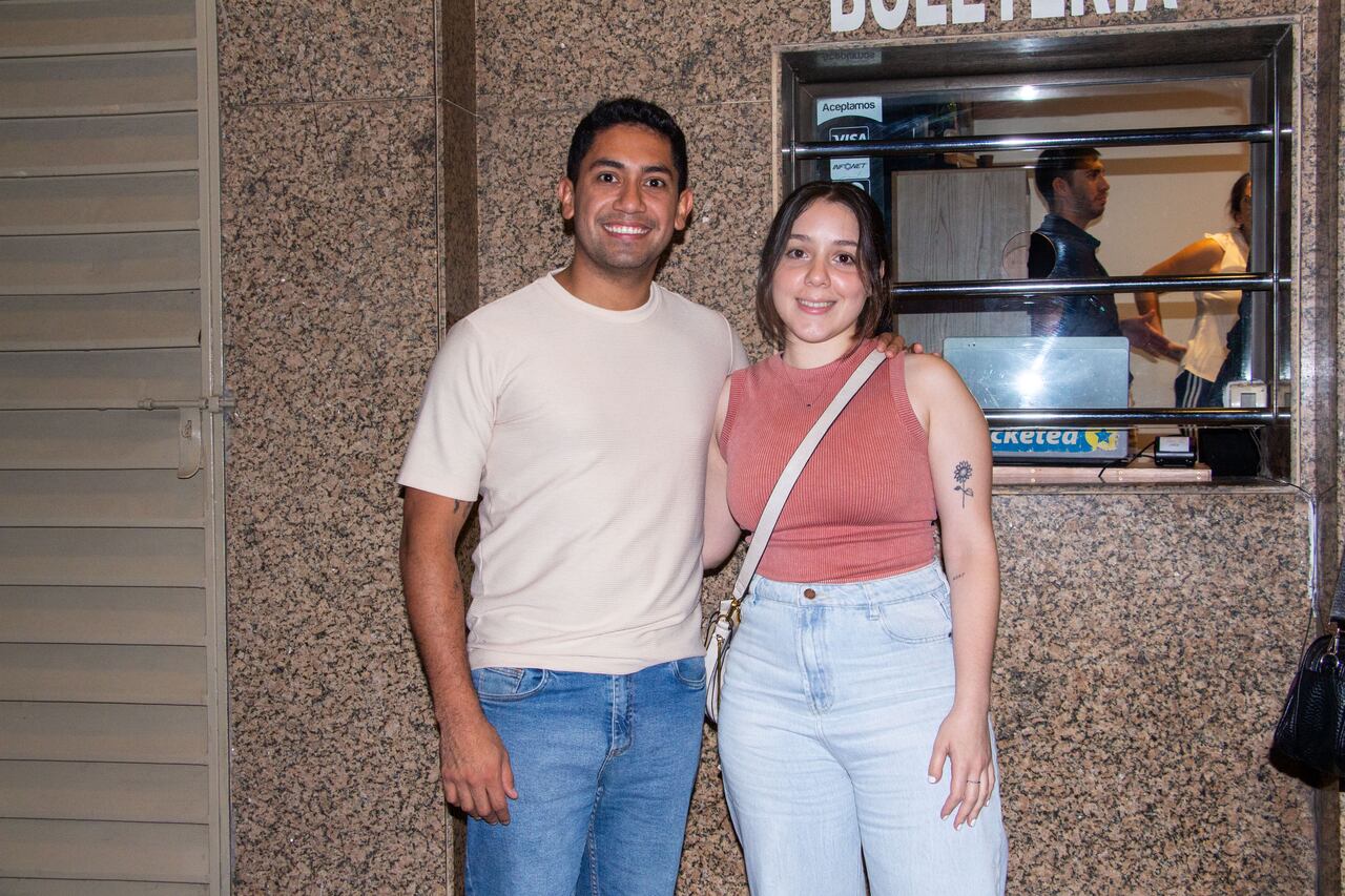 Joel Sandino y Lucía Mareco.