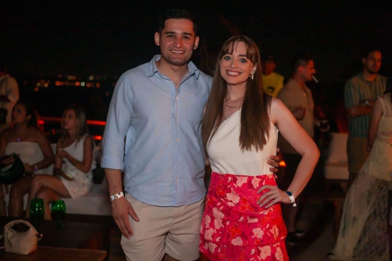 Carlos Aguilera y Gabriela Buccini.