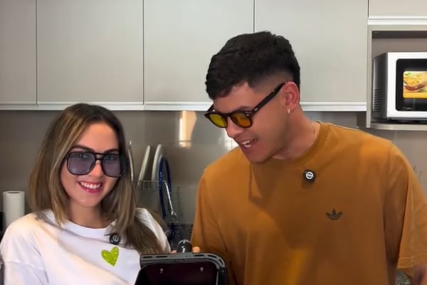 Arita Giménez y “Cachorro” Sánchez demostraron su habilidades en la cocina