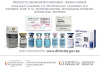 DINAVISA advierte sobre venta ilegal de medicamentos con tirzepatida en Ciudad del Este