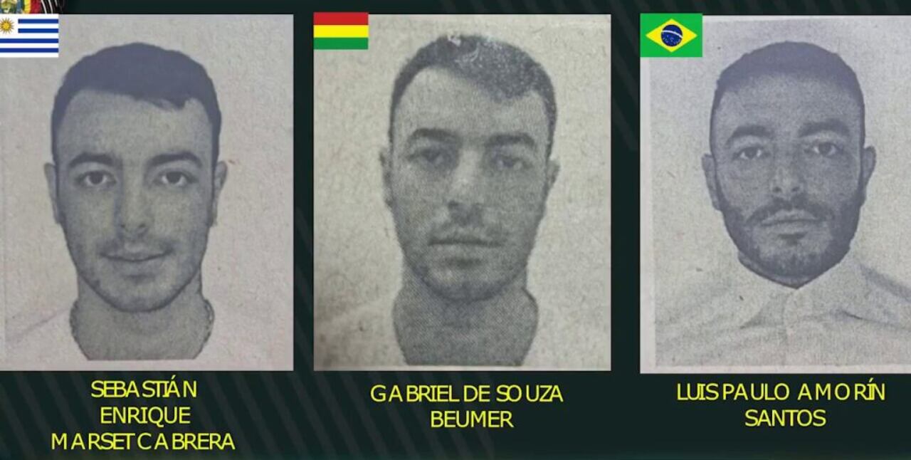 Identidades utilizadas por Sebastián Marset.