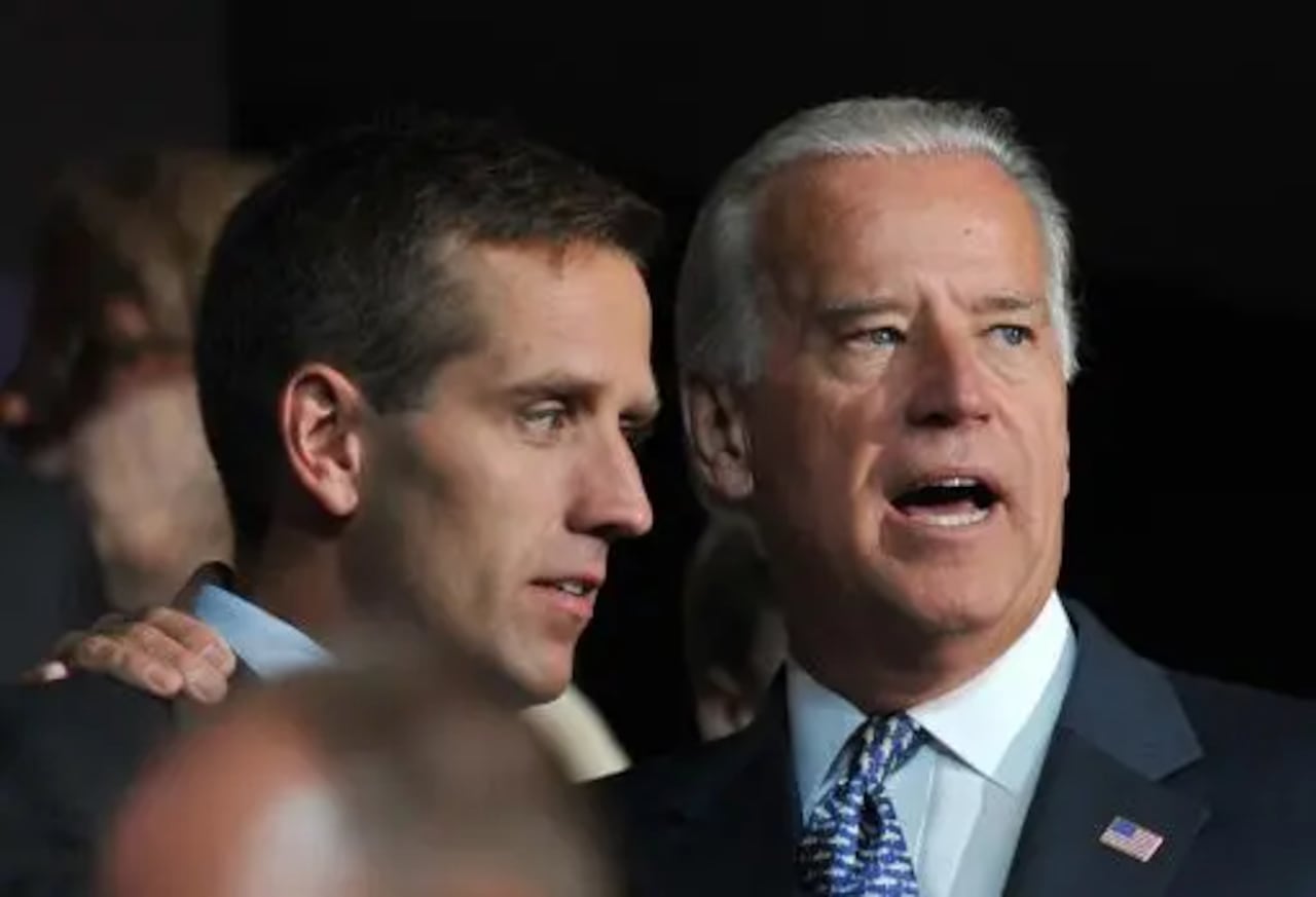 Beau Bidenhijo fallecido de Joe Biden.