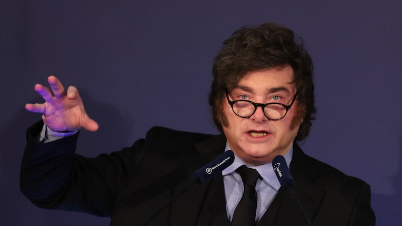Javier Milei, presidente de Argentina.