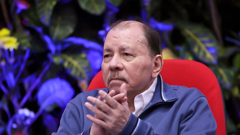 Daniel Ortega, exguerrillero y presidente de Nicaragua, durante un acto público en Managua.