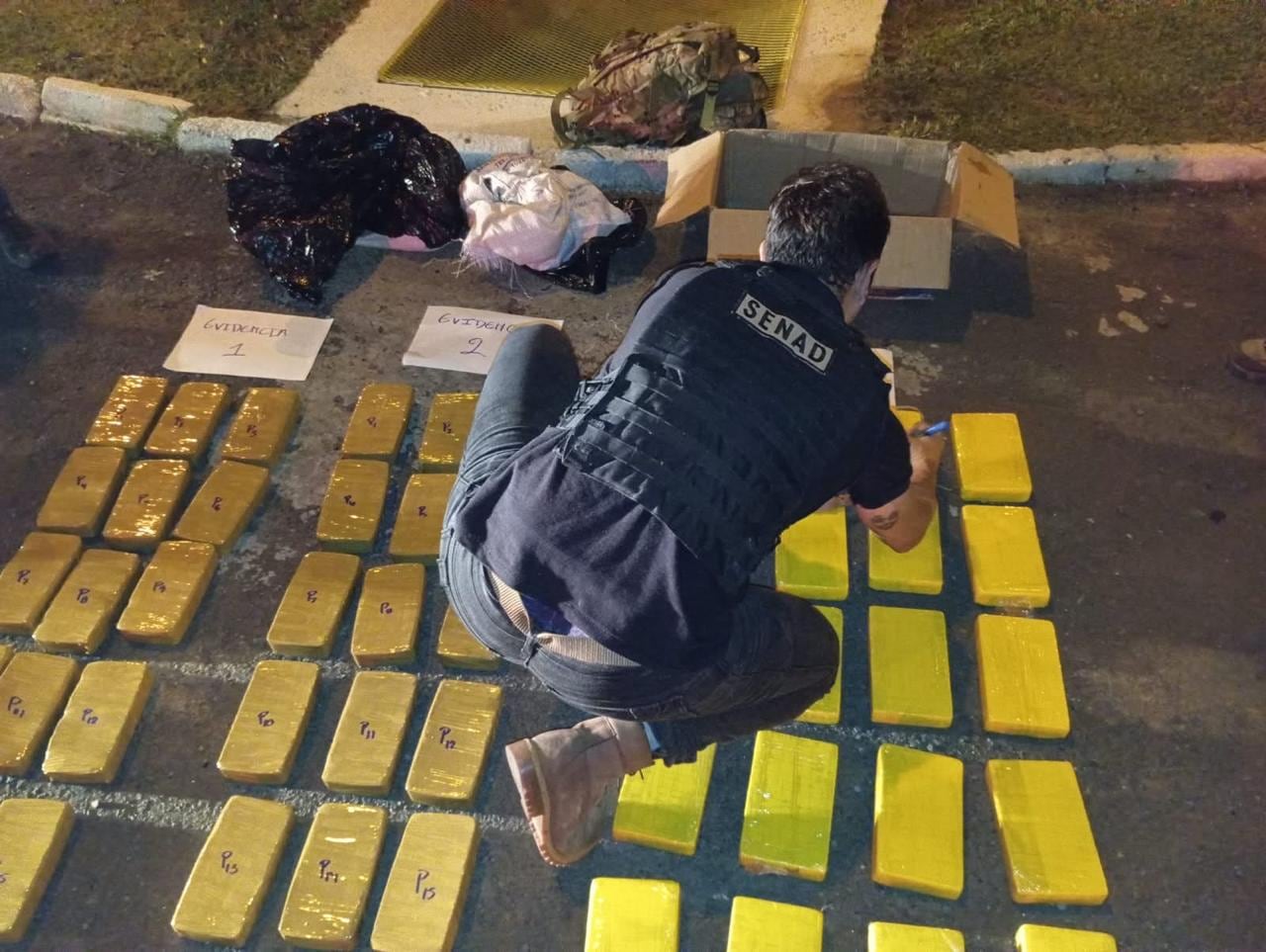 La droga incautada está valuada en 350 mil dólares americanos.