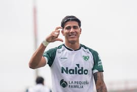 ¡Decime goleador! Júnior Marabel marcó un golazo para Sarmiento