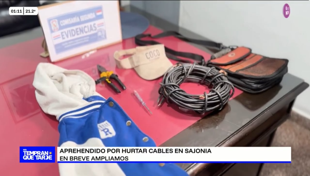 En poder del sujeto encontraron las evidencias/ Foto Captura