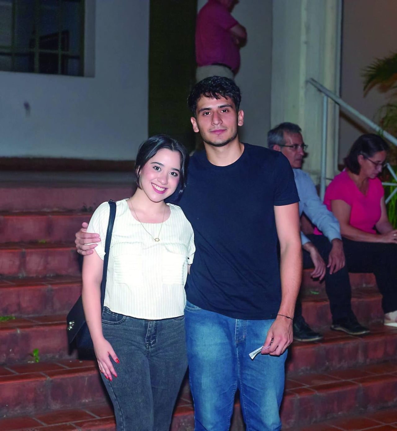 Paula Sosa y Mauricio Alvarenga.