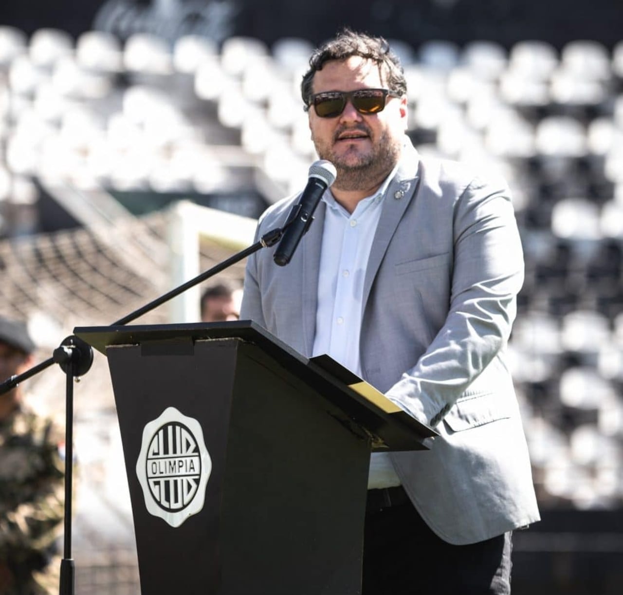 Rodrigo Nogués, Presidente del Club Olimpia.