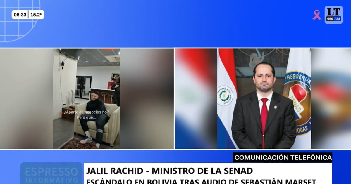 Jalil Rachid afirma que Marset era un objetivo clave para la región
