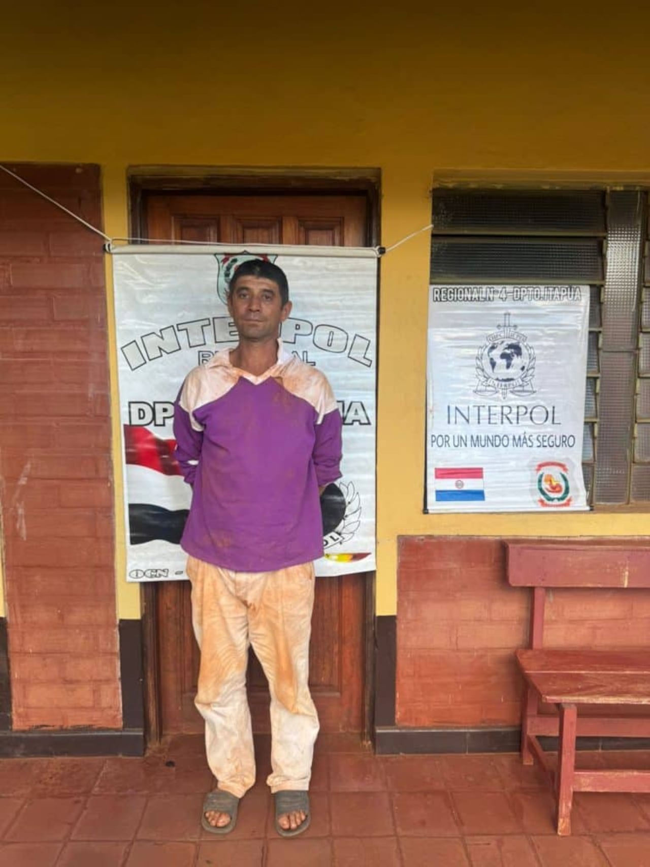 Artemio López Ruiz, detenido.