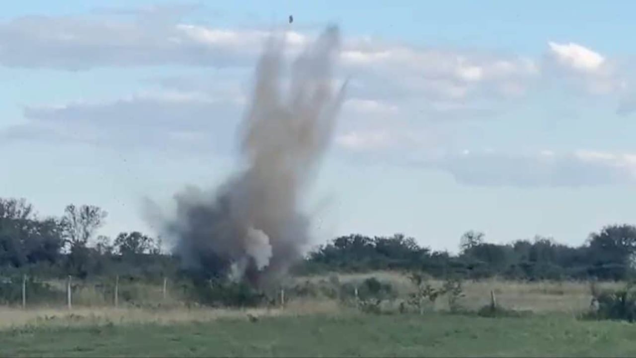 En sus redes sociales, el Codi-FTC, publicó el momento de la explosión