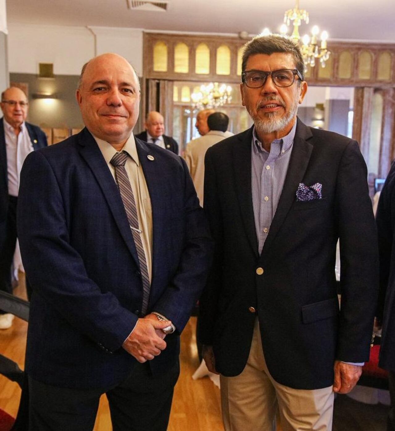 Carlos Cazaña y Ángel Aguilera.