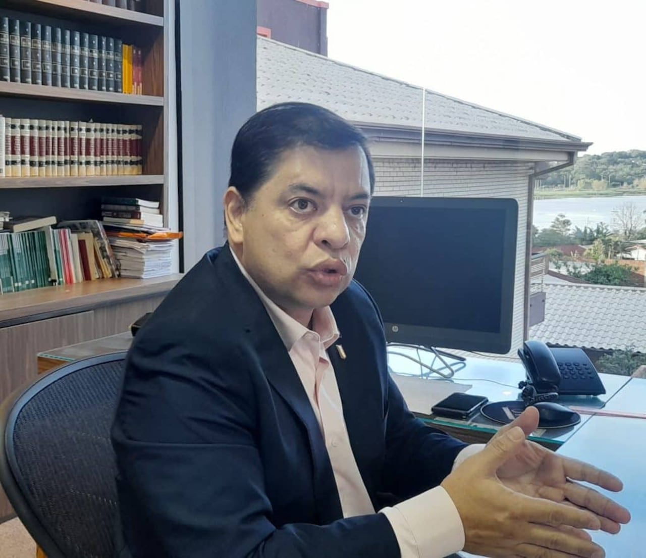 Concejal municipal de Encarnación, Fredy Ortega (ANR).
