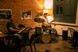 Víctor Morel en el ciclo de jazz en El Granel