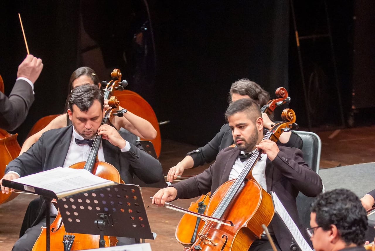 La sección de violoncellos tendrá también su protagonismo en el concierto que se realizará en la actual sede de la Secretaría Nacional de Cultura.