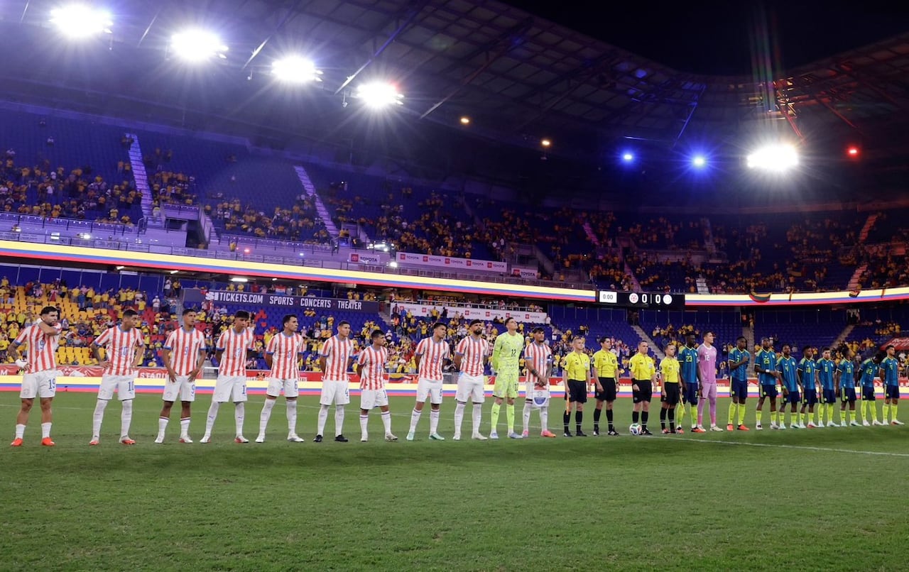 Ya juegan Paraguay y Colombia en el Red Bull Stadium de New Jersey.