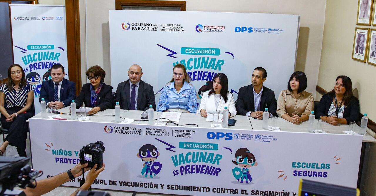 Lanzamiento de la campaña en el Hospital de San Lorenzo.