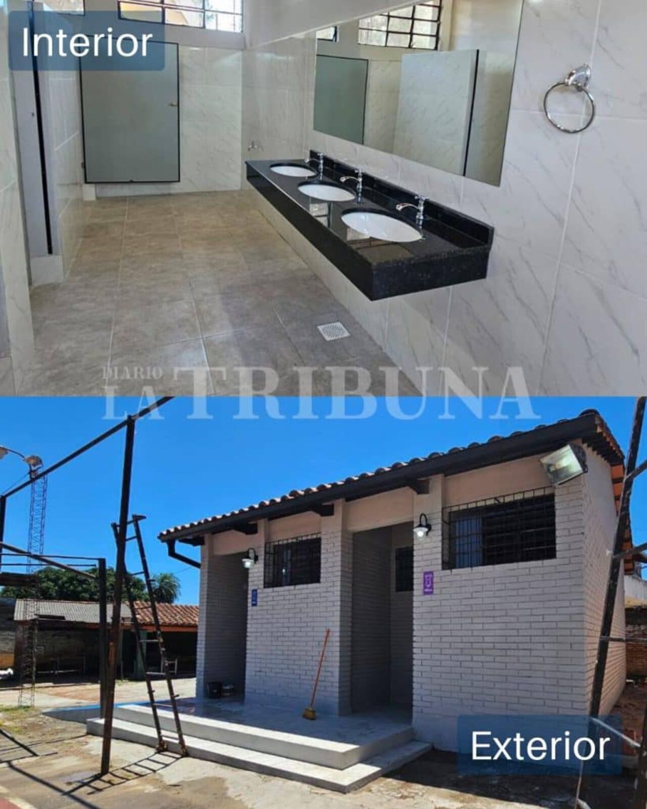 Baños sexados construidos.