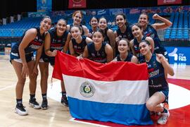 Gran victoria paraguaya en la AmeriCup de cesto femenino ante Dominicana