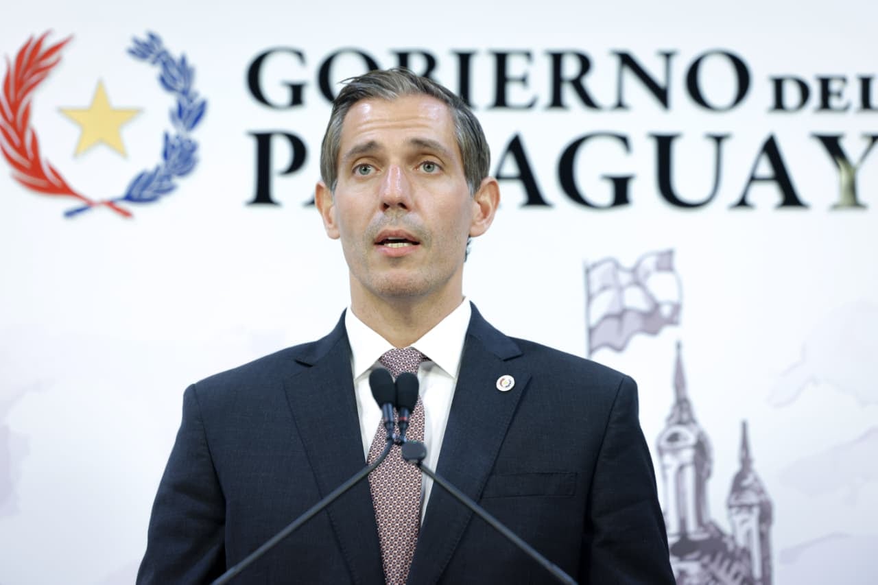 Marco Riquelme, ministro de Industria y Comercio de Paraguay.