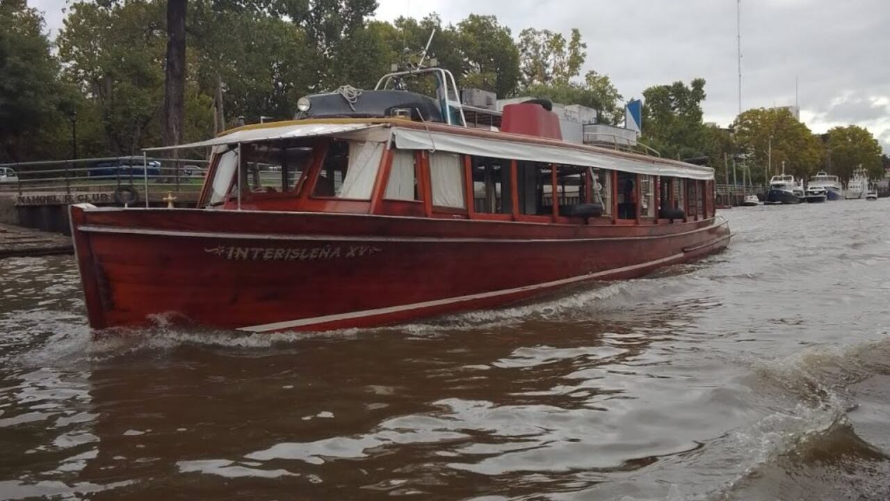 Esta es la lancha colectivo utilizada por los pobladores de la localidad de Tigre en Argentina, modelo que será observado por técnicos paraguayos para replicar en el proyecto nacional.