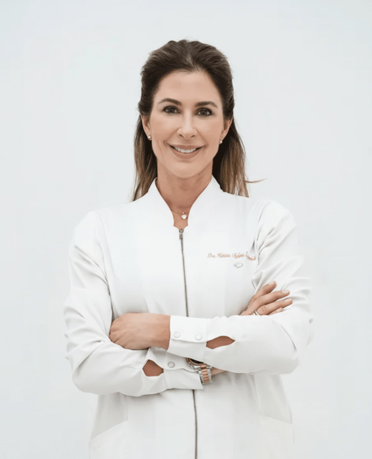La médica dermatóloga Fátima Agüero.