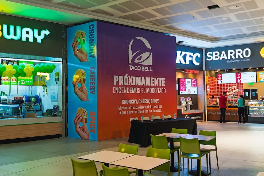 Taco Bell da su primer paso en Paraguay. Paseo La Galería será la sede de su primer local