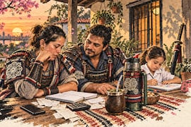 Trabajar para progresar y gastar para que se note