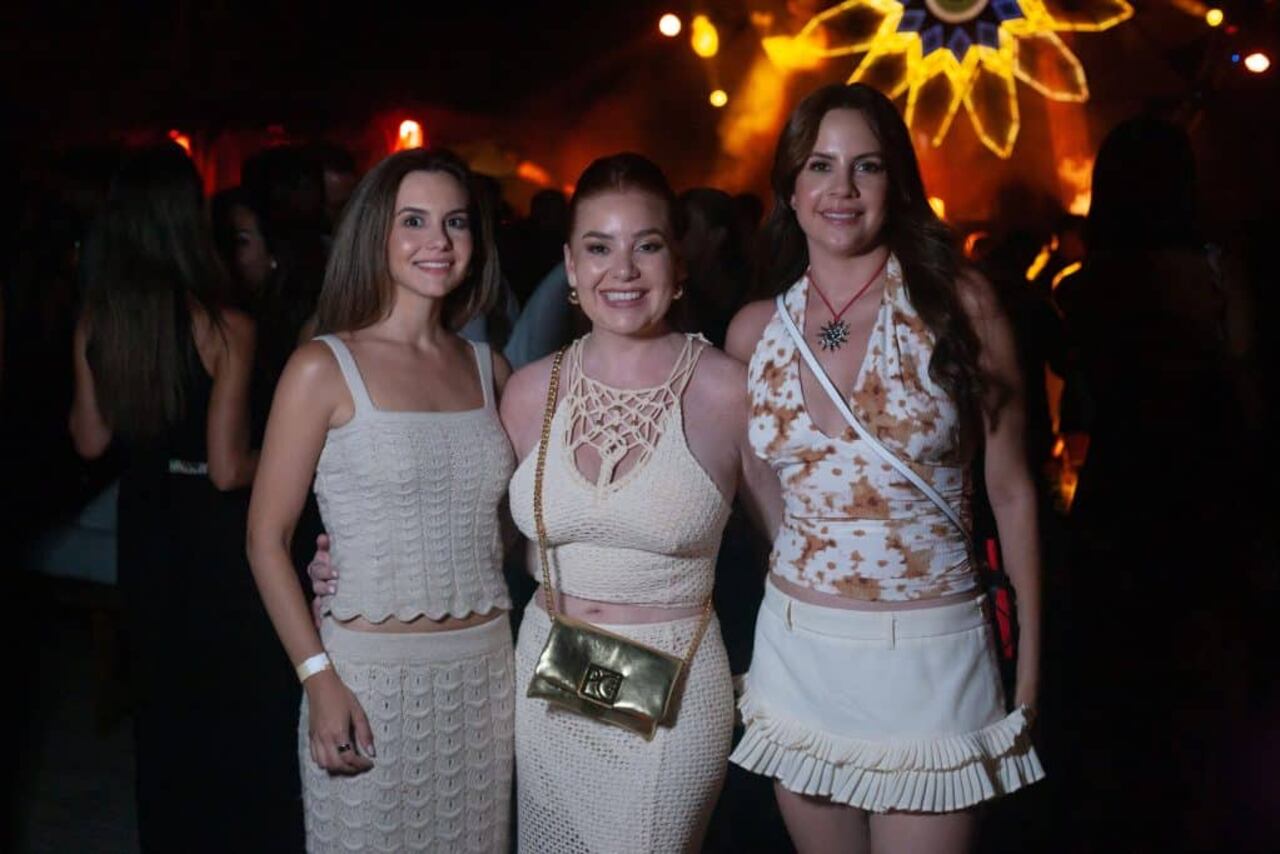 Pilar Silva, Selene Benítez y Laura Pires.