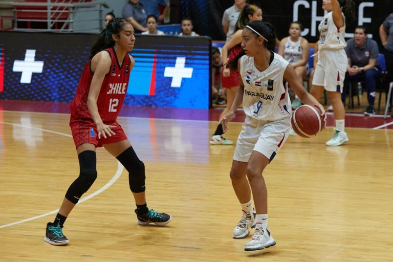 Paraguayas logran primer triunfo ante Chile y encestan por quinto lugar