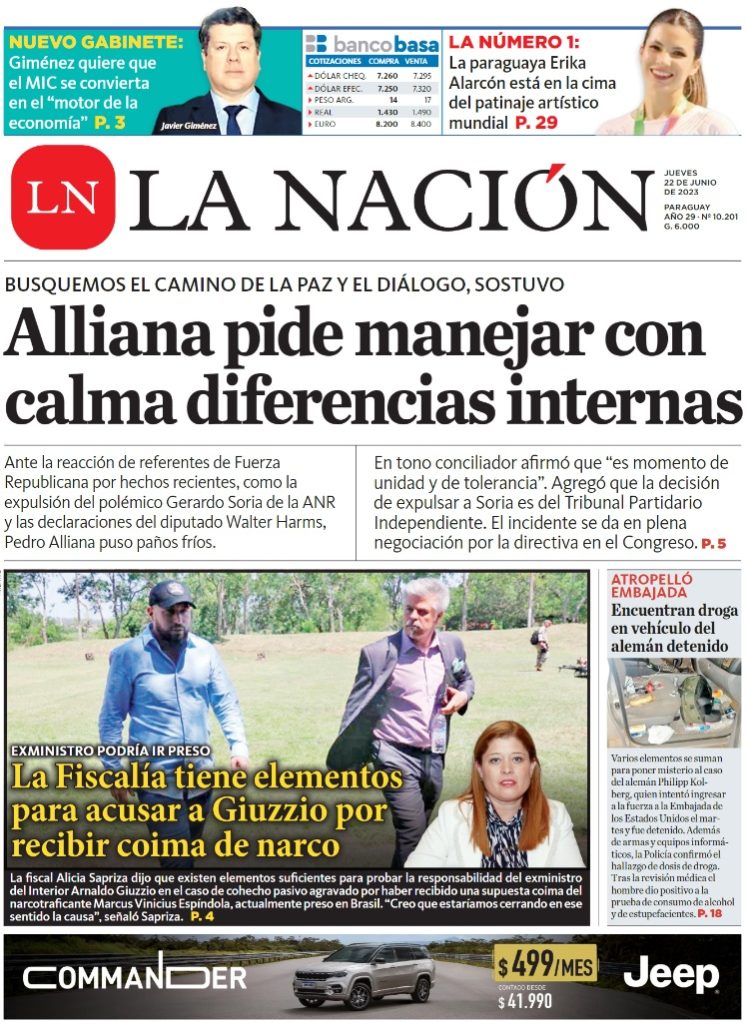 La prensa escrita de hoy 22 de junio de 2023 La Tribuna