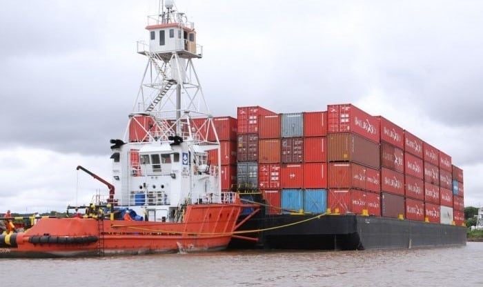 Presidente de Puertos explica impacto de nuevo peaje argentino en la hidrovia