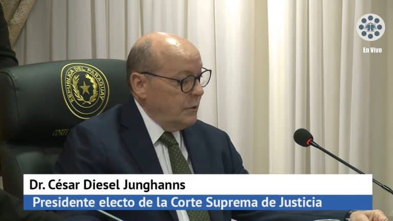 César Diesel designado presidente de la Corte Suprema de Justicia