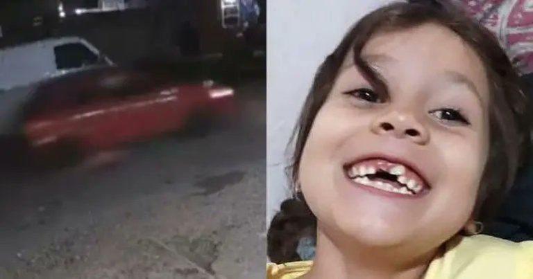 Kim Gómez la niña que murió durante un robo en Argentina