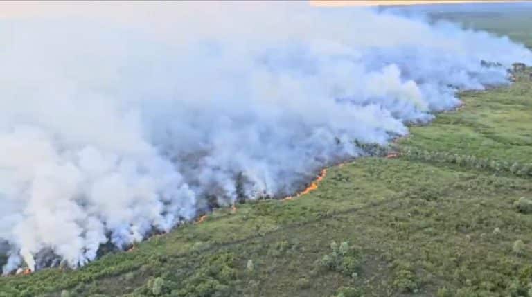 Incendio en Ruta Luque – San Bernardino