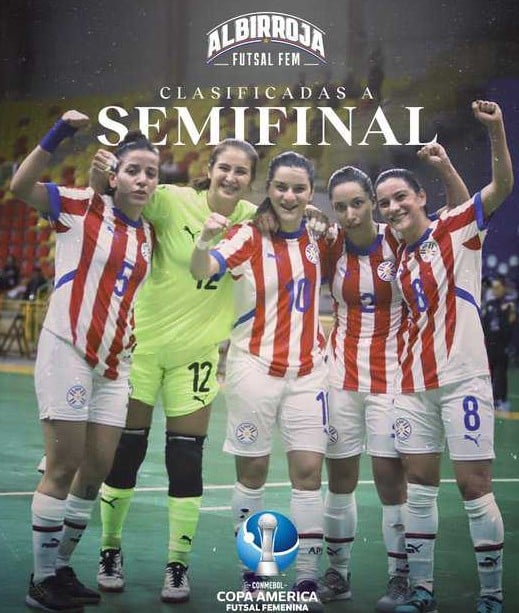 Brasil corta racha invicta guaraní en futsal FIFA femenino pero igual la Albirroja va a semifinal